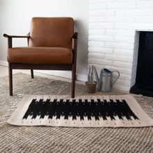 Load image into Gallery viewer, Handmade Southwestern Style Rug. Saw Pattern.