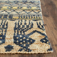 Load image into Gallery viewer, Natural Bohemian Jute Rug