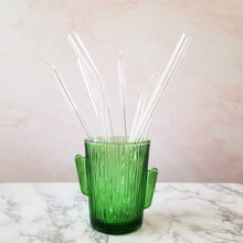 Load image into Gallery viewer, Glass Eco-Straw with Cleaner & Sleeve