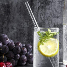 Load image into Gallery viewer, Glass Eco-Straw with Cleaner & Sleeve