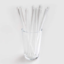 Load image into Gallery viewer, Glass Eco-Straw with Cleaner & Sleeve