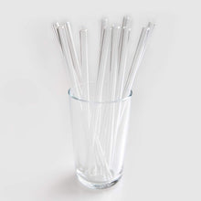 Load image into Gallery viewer, Glass Eco-Straw with Cleaner &amp; Sleeve
